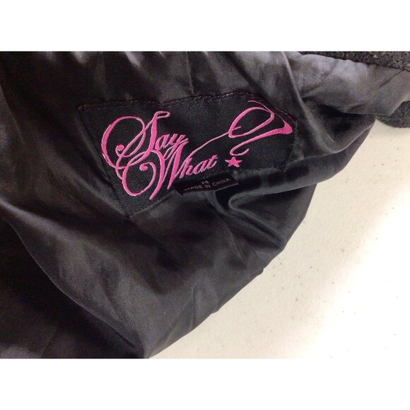 Say What Wool Coat Womens Medium - Picture 5 of 9